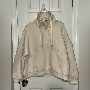 CALIA Cozy Cream Women's Quarter Zip